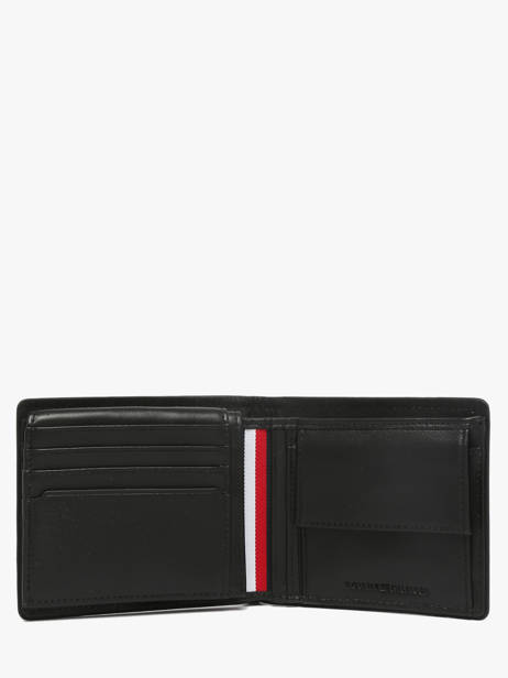 Wallet Leather Tommy hilfiger Black corporate AM13741 other view 1