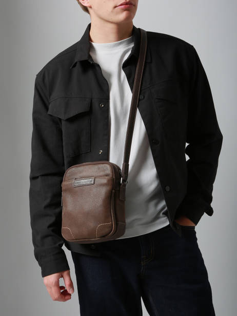 Leather Joseph Crossbody Bag Arthur & aston Brown marco 8 other view 1