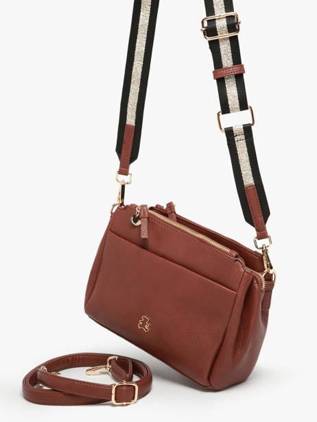 Shoulder Bag Soft Lulu castagnette Brown soft YAMINA other view 1