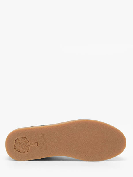 Sneakers In Leather Faguo Green men 24CG0211 other view 4