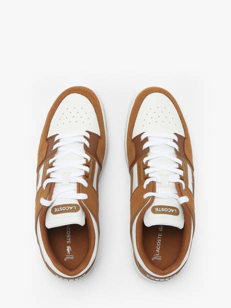 Baskets Partner Piste  Lacoste Marron men SMA0071 vue secondaire 3