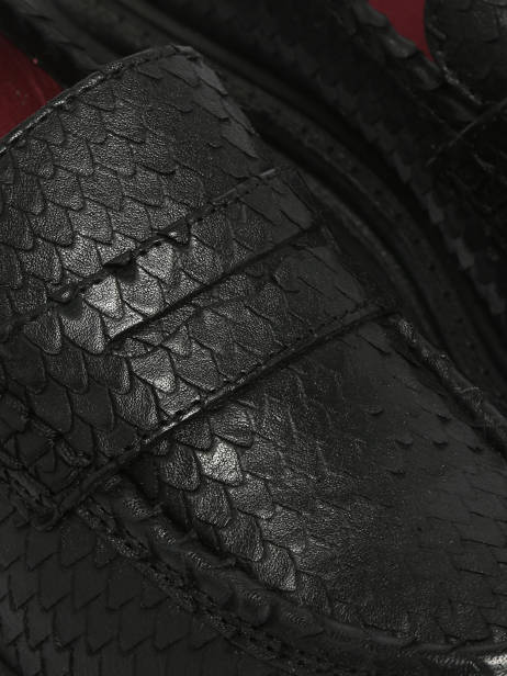 Slippers In Leather Aliwell Black women A0234 other view 3