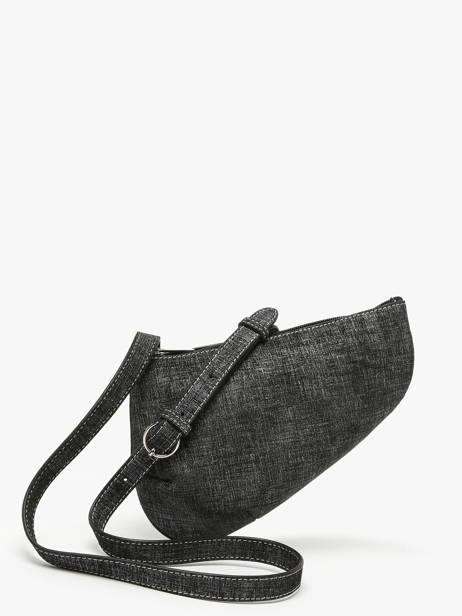 Sac Bandoulière N City Cuir Nathan baume Noir n city TW vue secondaire 2