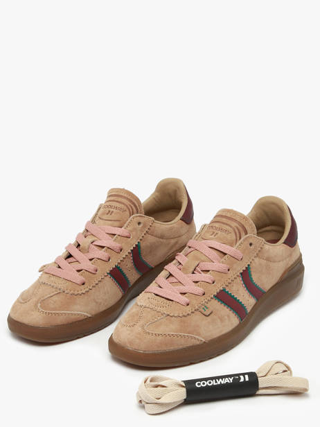 Sneakers In Leather Coolway Brown women 7613293 other view 2