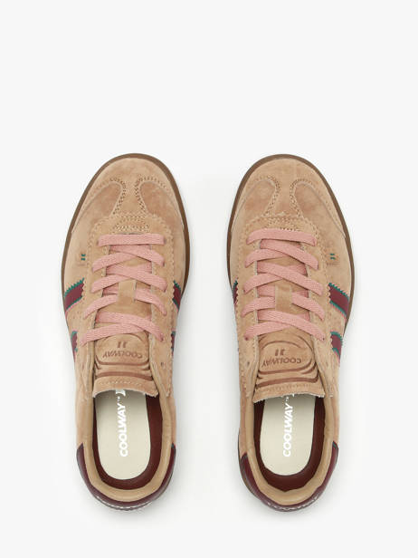 Sneakers In Leather Coolway Brown women 7613293 other view 4