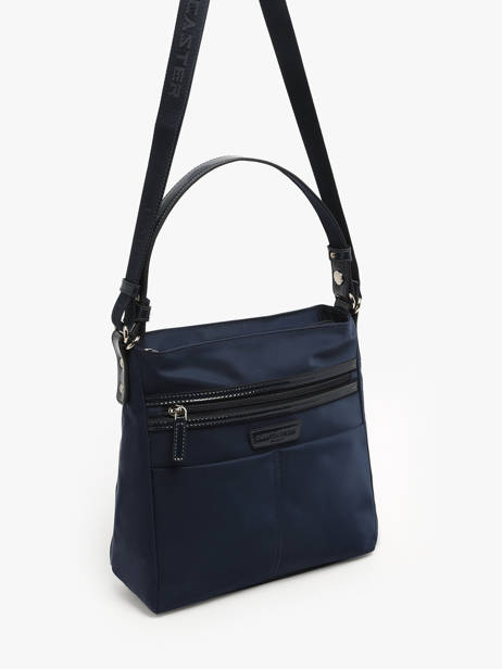 Shoulder Bag Basic Vernis Lancaster Blue basic vernis 514-60 other view 2