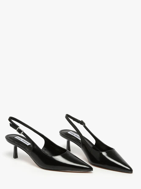 Stiletto Heel Pumps In Leather Steve madden Black women 11003902 other view 1