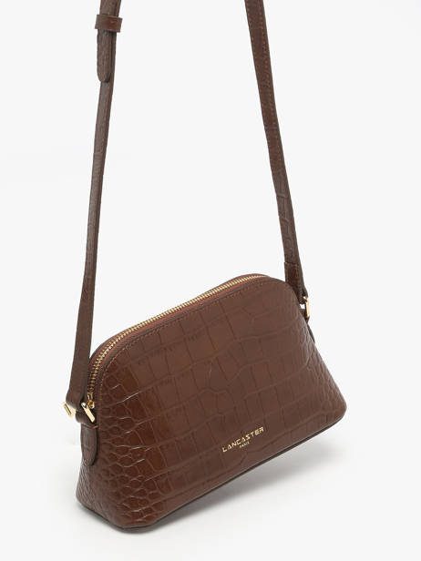 Shoulder Bag Exo Leather Lancaster Brown exo 113 other view 2