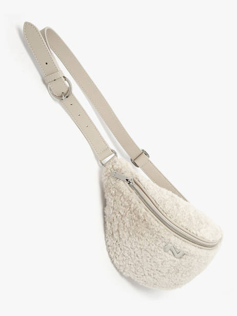 Leather Shearling Large Derby Winter Belt Bag Nathan baume Beige n city S other view 2