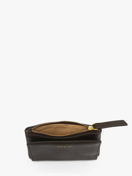 Wallet Leather Nat et nin Brown vintage SOLY other view 2