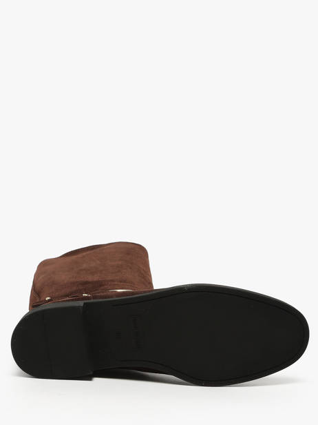 Split Leather Riding Boots The icona Brown women EMMA65 other view 4