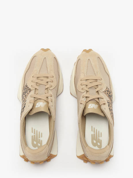 Sneakers In Leather New balance Beige women WS327LPA other view 3