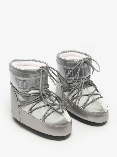 Boots Icon Low Glance Moon boot Silver women D1409350 other view 1