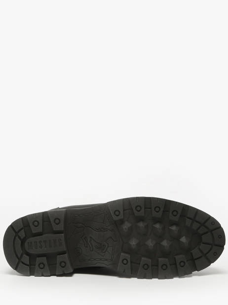 Bottines Mustang Noir women M0042003 vue secondaire 4