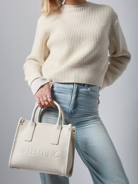 Sac Porté Main Foxy Re Valentino Blanc foxy re VBS9EO05 vue secondaire 1