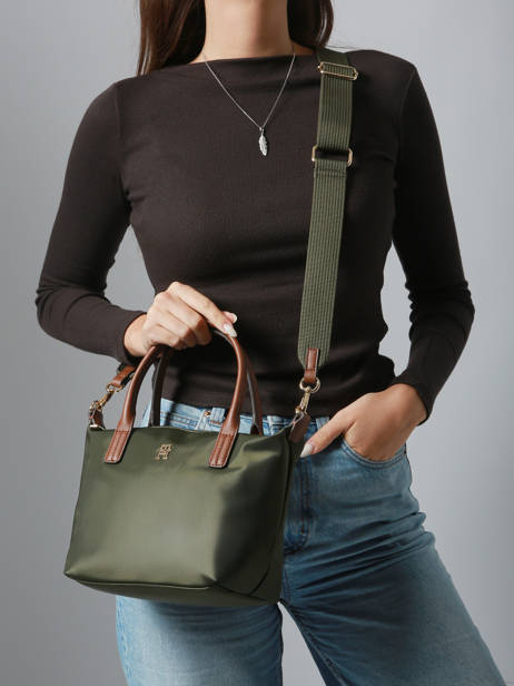 Crossbody Bag Popette Nylon Tommy hilfiger Green popette AW17709 other view 1