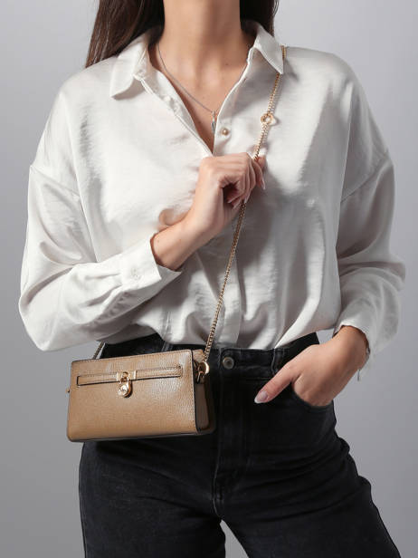 Shoulder Bag Hamilton Leather Michael kors Beige hamilton F5GNXC0L other view 1