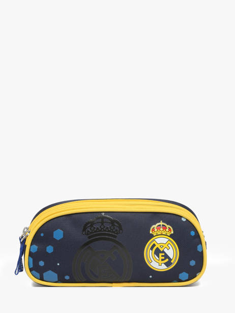 2-compartment Pouch Real madrid Blue real 25BR207D