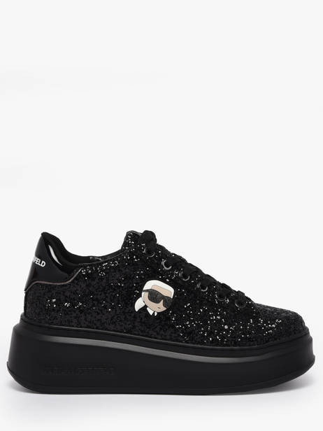 Sneakers In Leather Karl lagerfeld Black women KL63531N