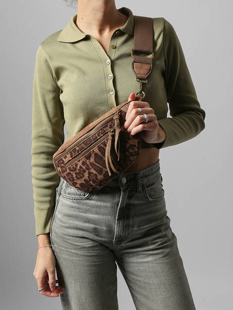 Belt Bag Miniprix Brown leopard 19622 other view 1