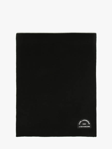 Scarf Rue St Guillaume Karl lagerfeld Black rsg A4W33113