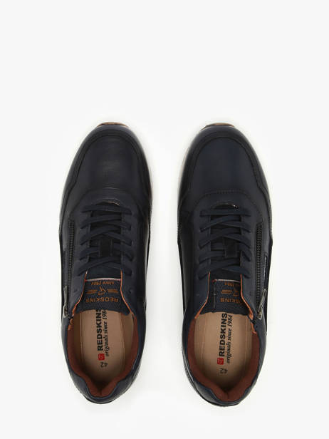 Sneakers Assure In Leather Redskins Blue men ASSURE other view 3