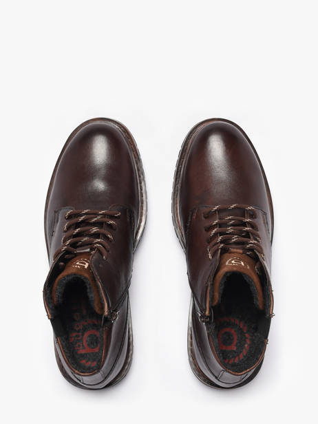 Boots In Leather Bugatti Brown men 10006000 other view 3