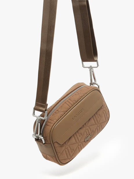 Sac Bandoulière Lacoste Beige the blend NH5175BG vue secondaire 2