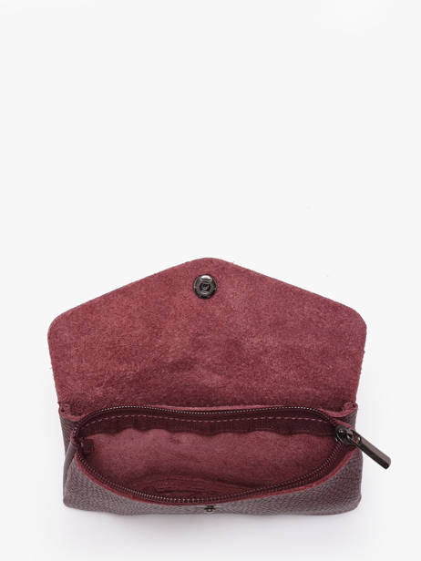 Coin Purse Leather Milano Red caviar CA23113 other view 1