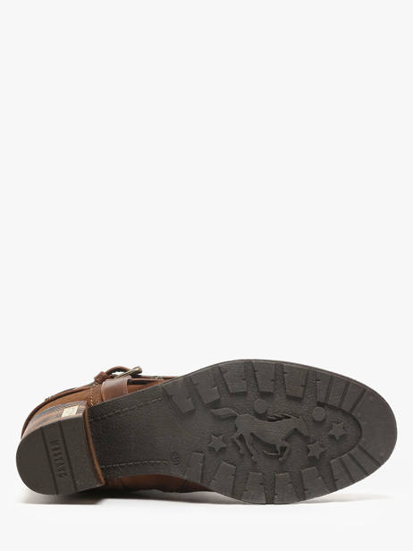 Heeled Boots Mustang Brown women M0182002 other view 4