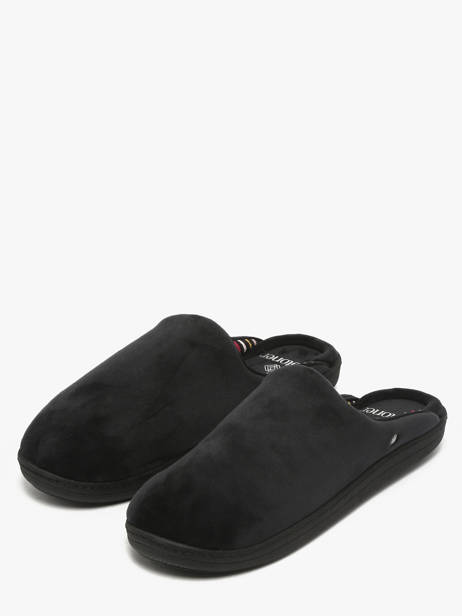 Slippers Isotoner Black women 97438 other view 1