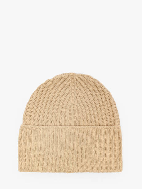 Beanie Tommy hilfiger Beige elevated AW17777 other view 2