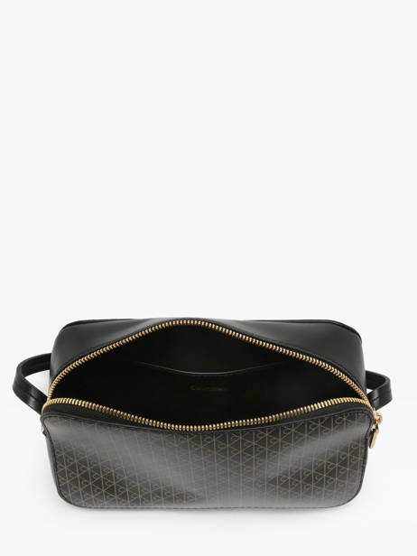 Shoulder Bag Coated Emblem Calvin klein jeans Black coated emblem 4F3268G other view 3