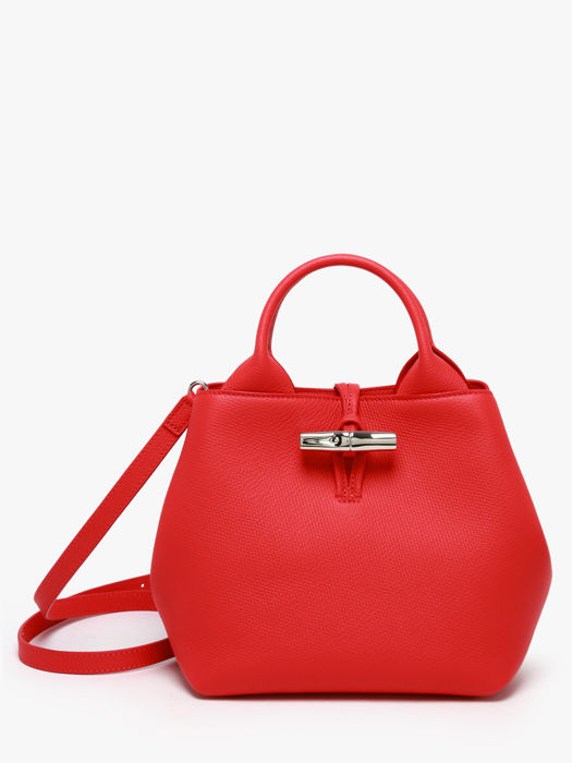 Longchamp Le roseau Handbag Red