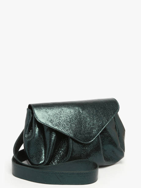 Medium Leather Suzon Minuit Crossbody Bag Paul marius Green minuit SUZOMMIN other view 2