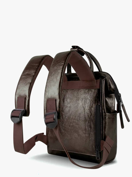 1 Compartment Backpack Cabaia Brown adventurer XS other view 4