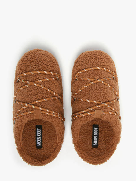 Slippers Moon boot Brown women D2410040 other view 3