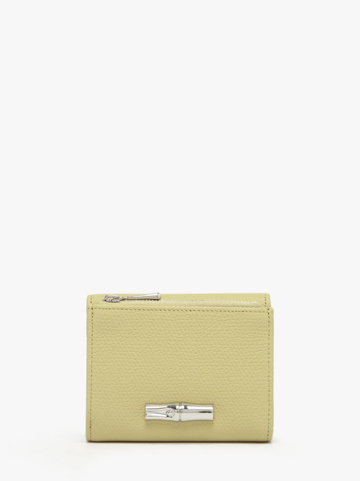 Longchamp Le roseau Wallet Green