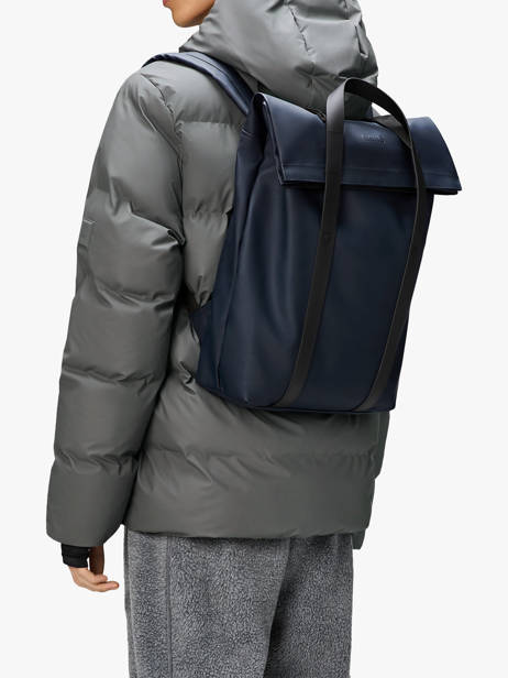 Backpack Rains Blue city 12940 other view 1