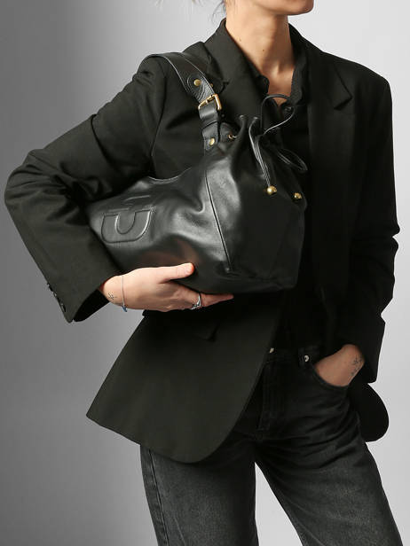 Shoulder Bag Chiara Leather Gerard darel Black chiara DCS84420 other view 1