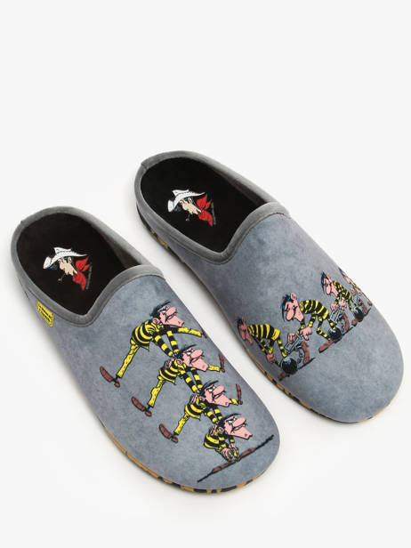 Chaussons La maison de l'espadrille Gris men 6 vue secondaire 2