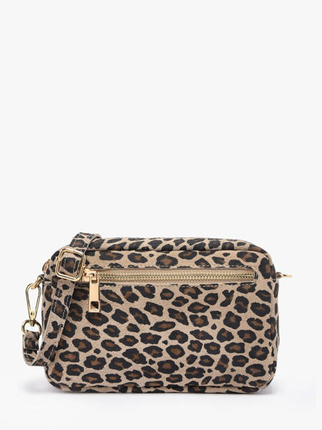 Sac Bandoulière Velvet Leopardo Cuir Milano Multicolore velvet leopardo VL25115