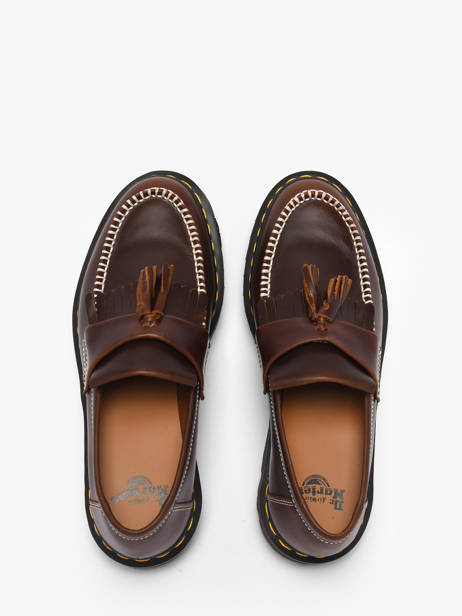 Mocassins Adrian En Cuir Dr martens Marron men 42849200 vue secondaire 4