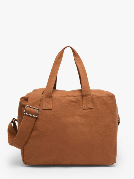 Le City Bag Sauval Coton Recyclé Rivedroite Marron timeless SAUVATIM vue secondaire 4