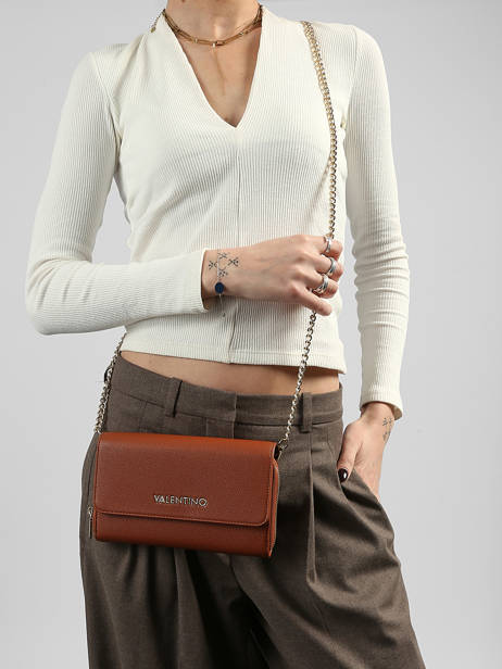Sac Bandoulière Doris Re Valentino Marron doris re VPS9N212 vue secondaire 1