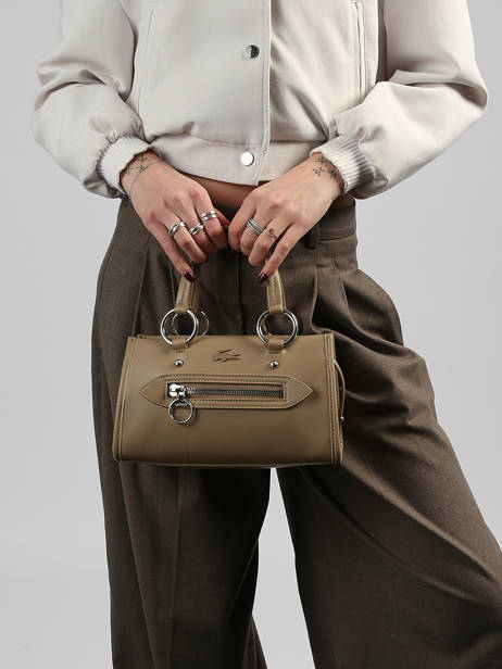 Sac Porté Main L.12.12 Concept Lacoste Beige l.12.12 concept NF5230AQ vue secondaire 1