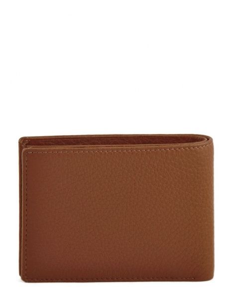Portefeuille Cuir Yves renard Marron foulonne 2377 vue secondaire 2