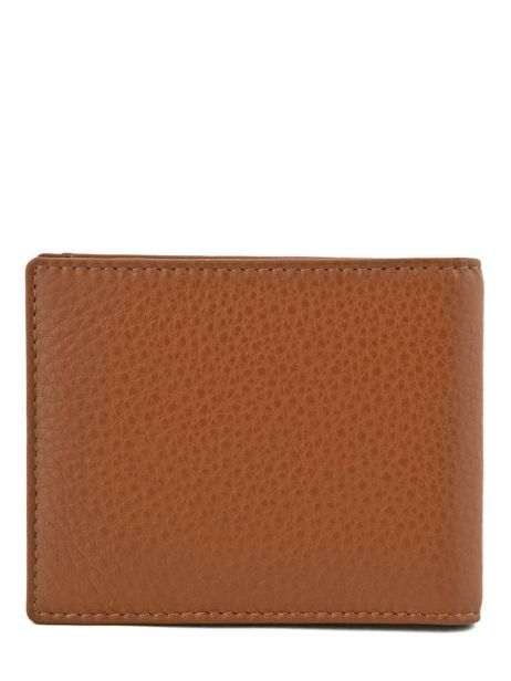 Wallet Leather Yves renard Brown foulonne 23014 other view 2