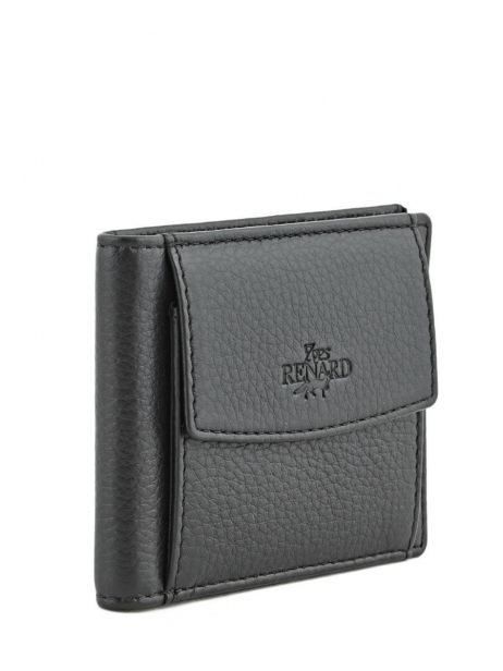 Wallet Leather Yves renard Black foulonne 23014 other view 1