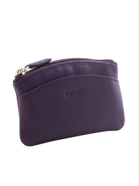 Purse Leather Petit prix cuir Violet supreme ESSENTI4